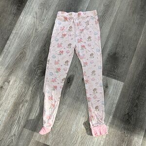 Angel dear Pink Patterned Pajama Pants cowgirl size 8
